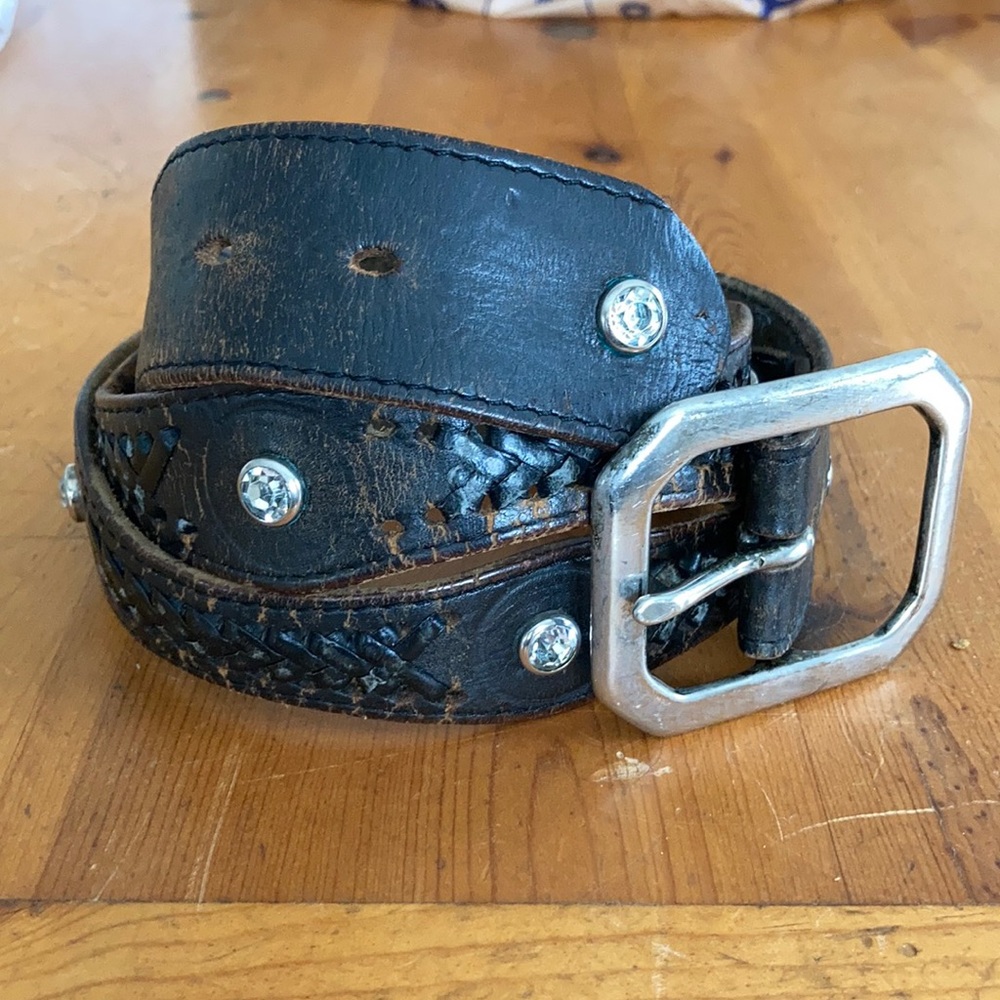 Old Stud Rhinestone Belt